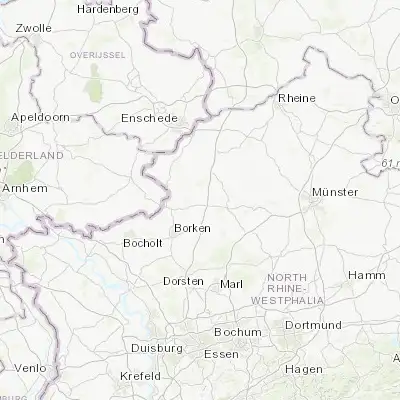 Map showing location of Gescher (51.954000, 7.004810)