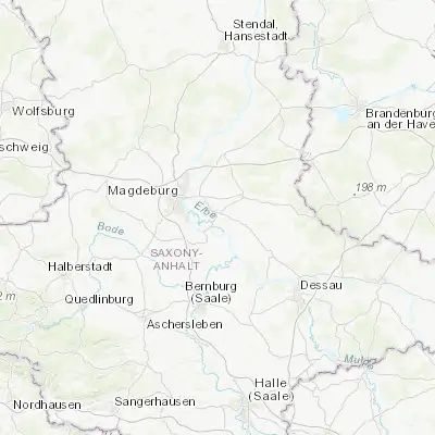 Map showing location of Gommern (52.073910, 11.822970)