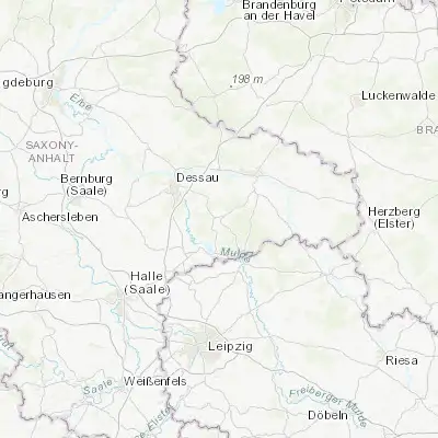 Map showing location of Gräfenhainichen (51.728920, 12.456510)