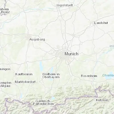 Map showing location of Gräfelfing (48.118780, 11.429390)