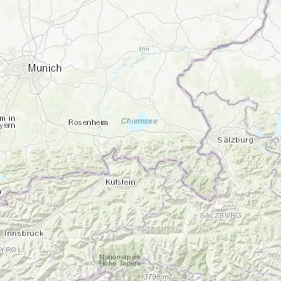 Map showing location of Grassau (47.780990, 12.453590)