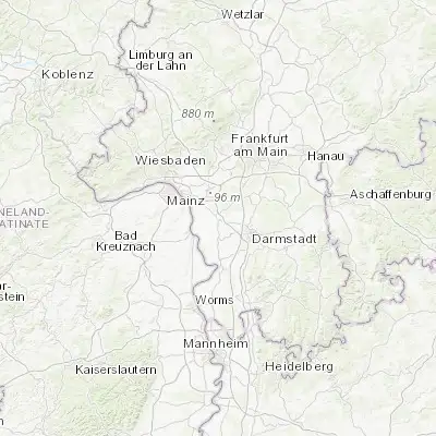 Map showing location of Groß-Gerau (49.921390, 8.482550)