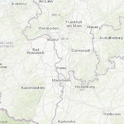 Map showing location of Groß-Rohrheim (49.721110, 8.482780)