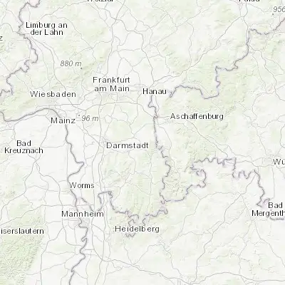 Map showing location of Groß-Umstadt (49.868990, 8.932100)