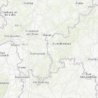Map showing location of Großostheim (49.919850, 9.075960)