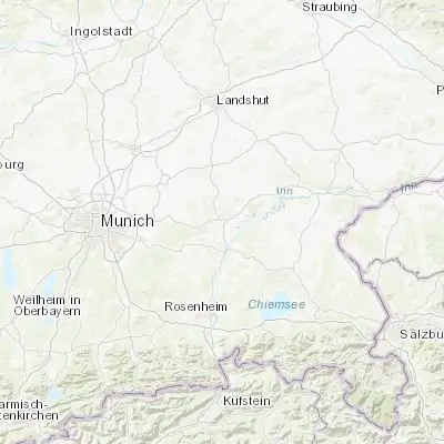 Map showing location of Haag in Oberbayern (48.161960, 12.179420)