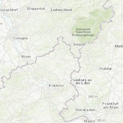 Map showing location of Hachenburg (50.659980, 7.822760)