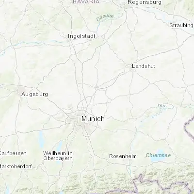 Map showing location of Hallbergmoos (48.327470, 11.751420)
