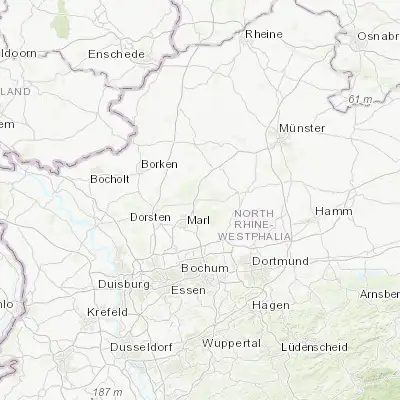 Map showing location of Haltern am See (51.742970, 7.181630)