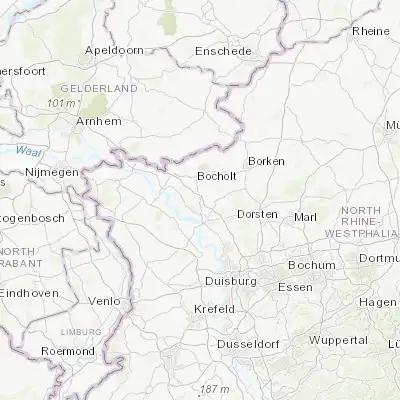 Map showing location of Hamminkeln (51.732620, 6.590310)