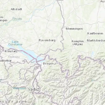 Map showing location of Heimenkirch (47.629590, 9.903040)