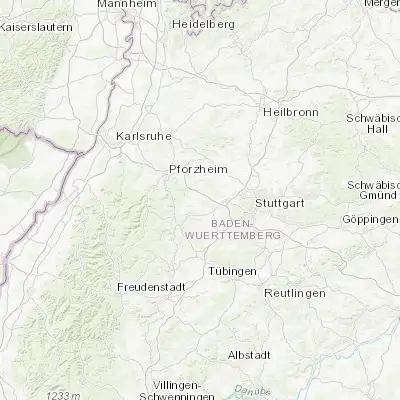 Map showing location of Heimsheim (48.806560, 8.867440)