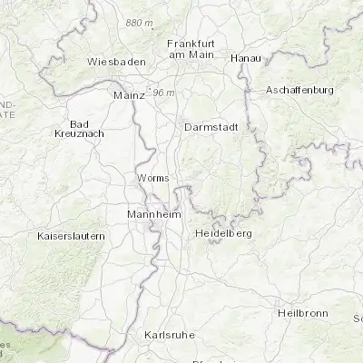 Map showing location of Heppenheim an der Bergstrasse (49.641450, 8.632060)