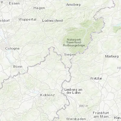 Map showing location of Herdorf (50.777040, 7.953660)