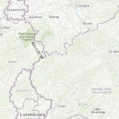 Map showing location of Hillesheim (50.291770, 6.669630)