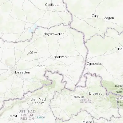 Map showing location of Hochkirch (51.148980, 14.570630)