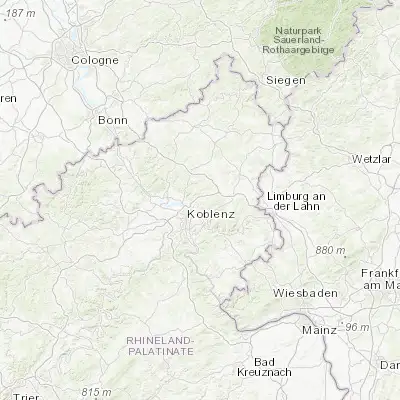 Map showing location of Höhr-Grenzhausen (50.434740, 7.669030)