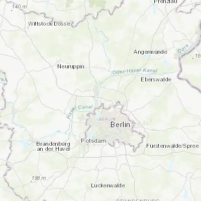 Map showing location of Hohen Neuendorf (52.676310, 13.277750)
