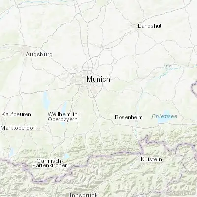Map showing location of Höhenkirchen-Siegertsbrunn (48.019320, 11.719060)