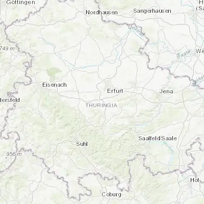 Map showing location of Ichtershausen (50.876020, 10.970280)
