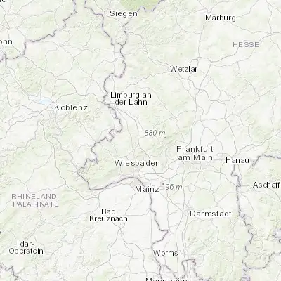 Map showing location of Idstein (50.217730, 8.266790)
