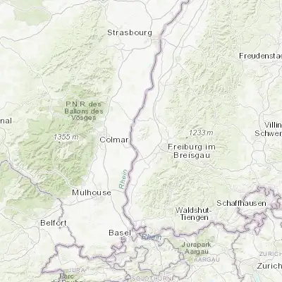 Map showing location of Ihringen (48.043030, 7.647600)