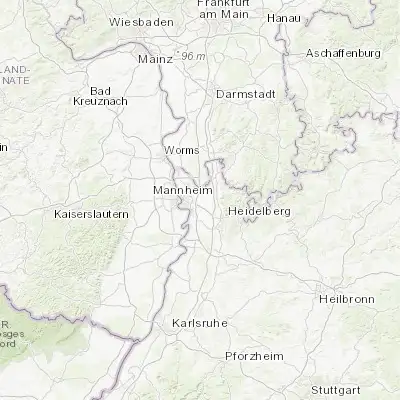 Map showing location of Ilvesheim (49.474040, 8.567400)