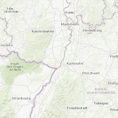 Map showing location of Jockgrim (49.092880, 8.274680)