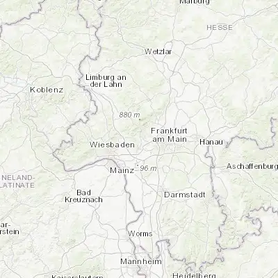 Map showing location of Kelkheim-Mitte (50.136080, 8.451070)