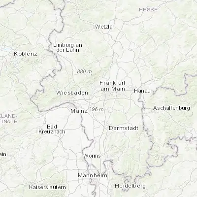 Map showing location of Kelsterbach (50.061350, 8.529160)