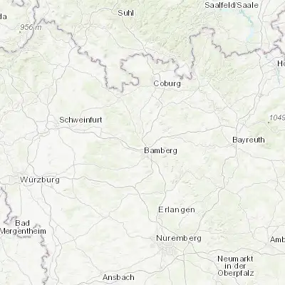 Map showing location of Kemmern (49.954860, 10.877840)
