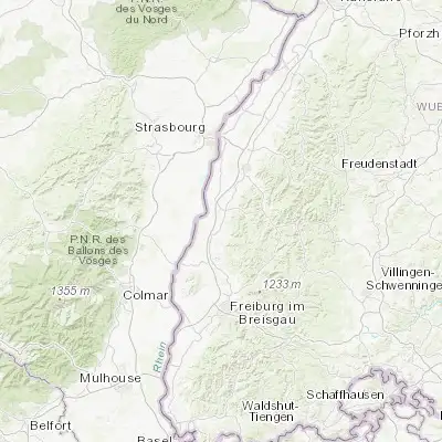 Map showing location of Kippenheim (48.295640, 7.825100)