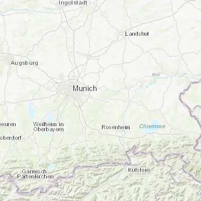Map showing location of Kirchseeon (48.071430, 11.888750)