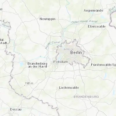 Map showing location of Kladow (52.454230, 13.144450)