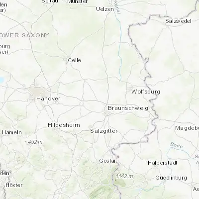 Map showing location of Klein Schwülper (52.341530, 10.429030)