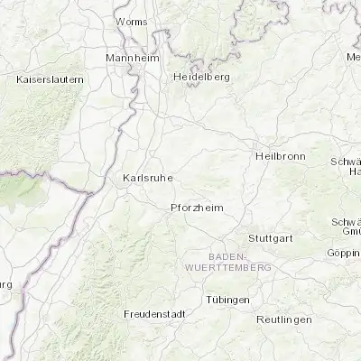 Map showing location of Knittlingen (49.024870, 8.756060)
