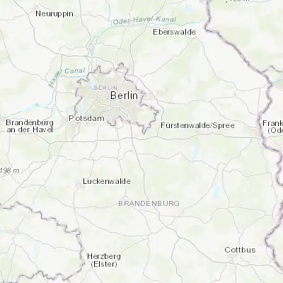 Map showing location of Königs Wusterhausen (52.301410, 13.633000)