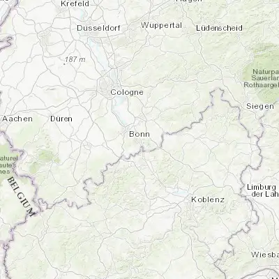 Map showing location of Königswinter (50.683760, 7.186750)