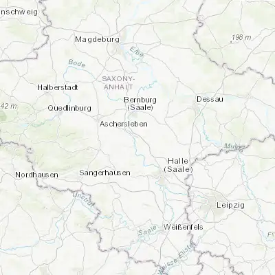 Map showing location of Könnern (51.671200, 11.770680)