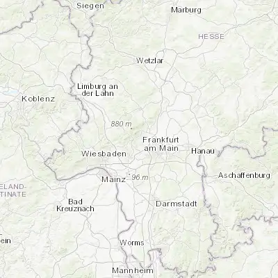 Map showing location of Kronberg (50.184240, 8.523200)