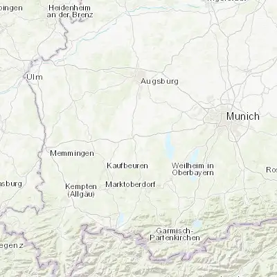 Map showing location of Landsberg am Lech (48.048190, 10.882820)