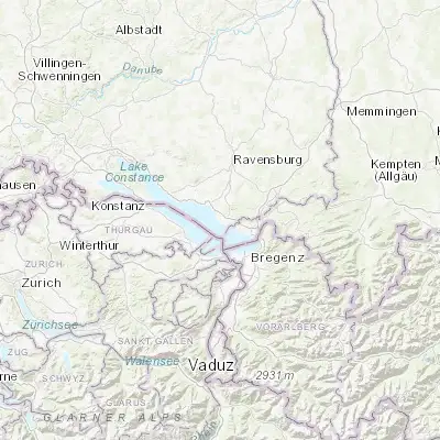 Map showing location of Langenargen (47.598580, 9.541630)