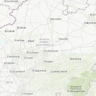 Map showing location of Lanstrop (51.575040, 7.567520)