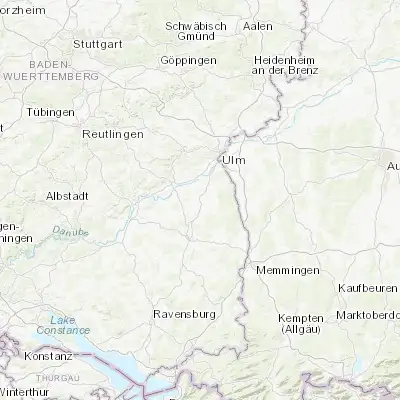 Map showing location of Laupheim (48.227860, 9.878740)