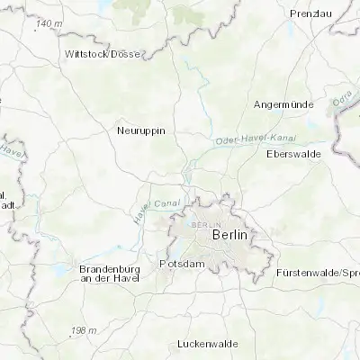 Map showing location of Leegebruch (52.723400, 13.193040)