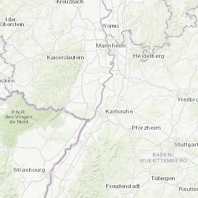 Map showing location of Leimersheim (49.124210, 8.345310)