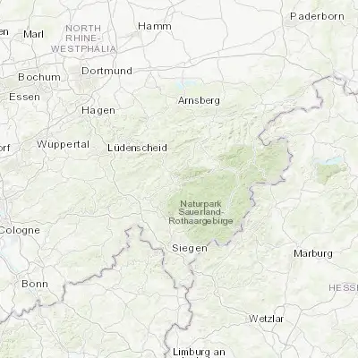 Map showing location of Lennestadt (51.117210, 8.067070)