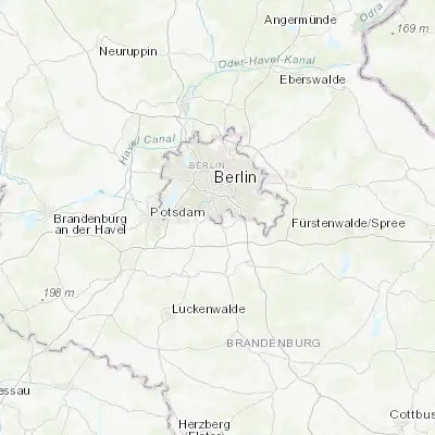 Map showing location of Lichtenrade (52.398440, 13.406370)
