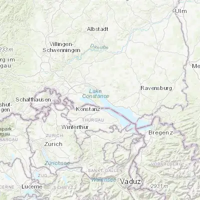 Map showing location of Litzelstetten (47.714090, 9.173070)