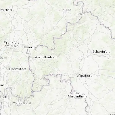 Map showing location of Lohr am Main (49.989220, 9.572230)